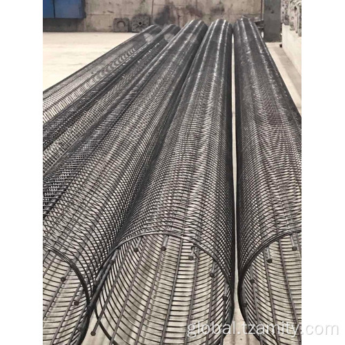 concrete spun pile wire cage welding machine